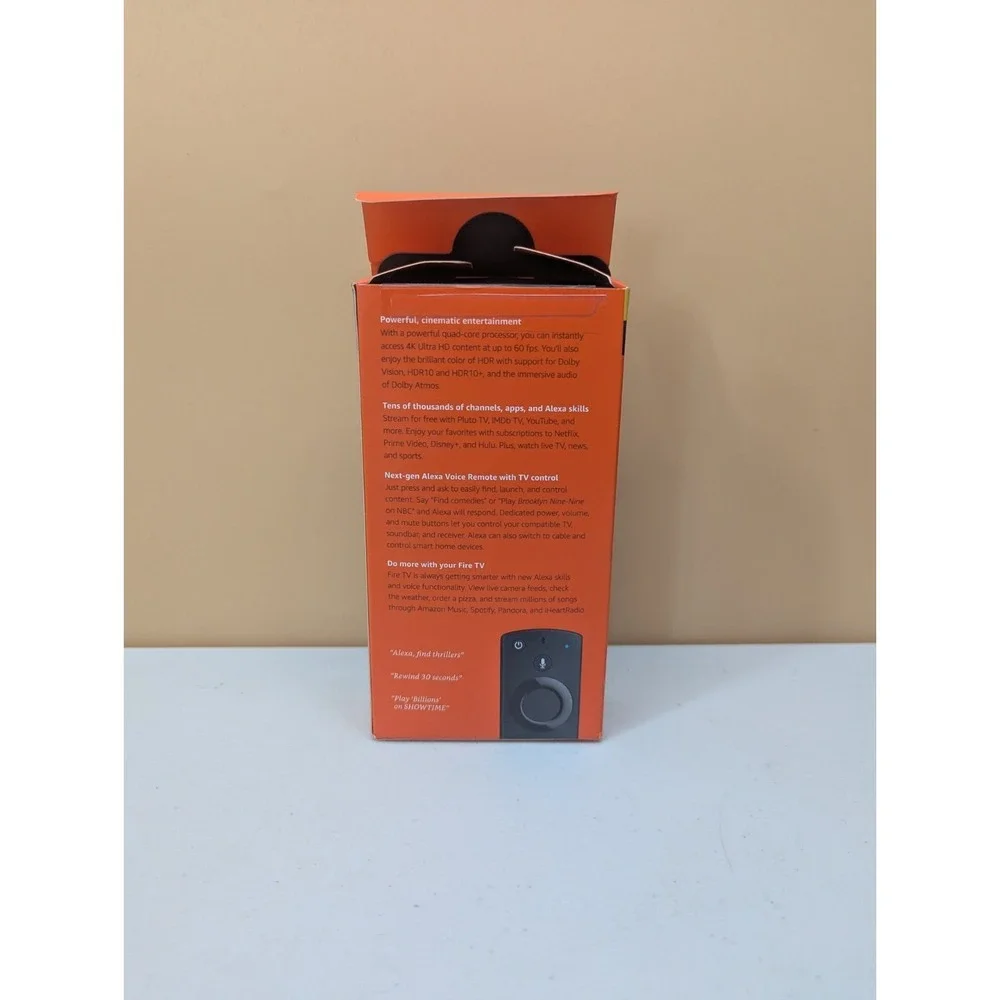 Amazon Fire TV Stick 4K UHD Streaming Media Player with Alexa Remote Plug Play - Picture 2 of 7